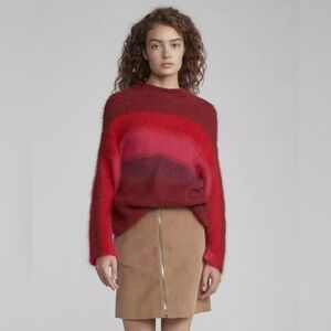 NWT Rag & Bone Vibrant Red Knit Sweater